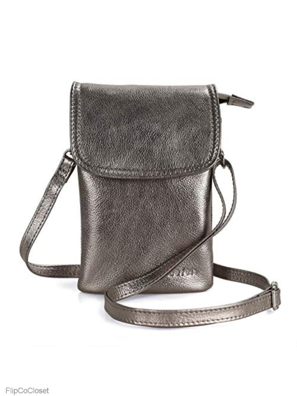 Genuine Leather Small Crossbody Bag for Women Phone Travel Purse